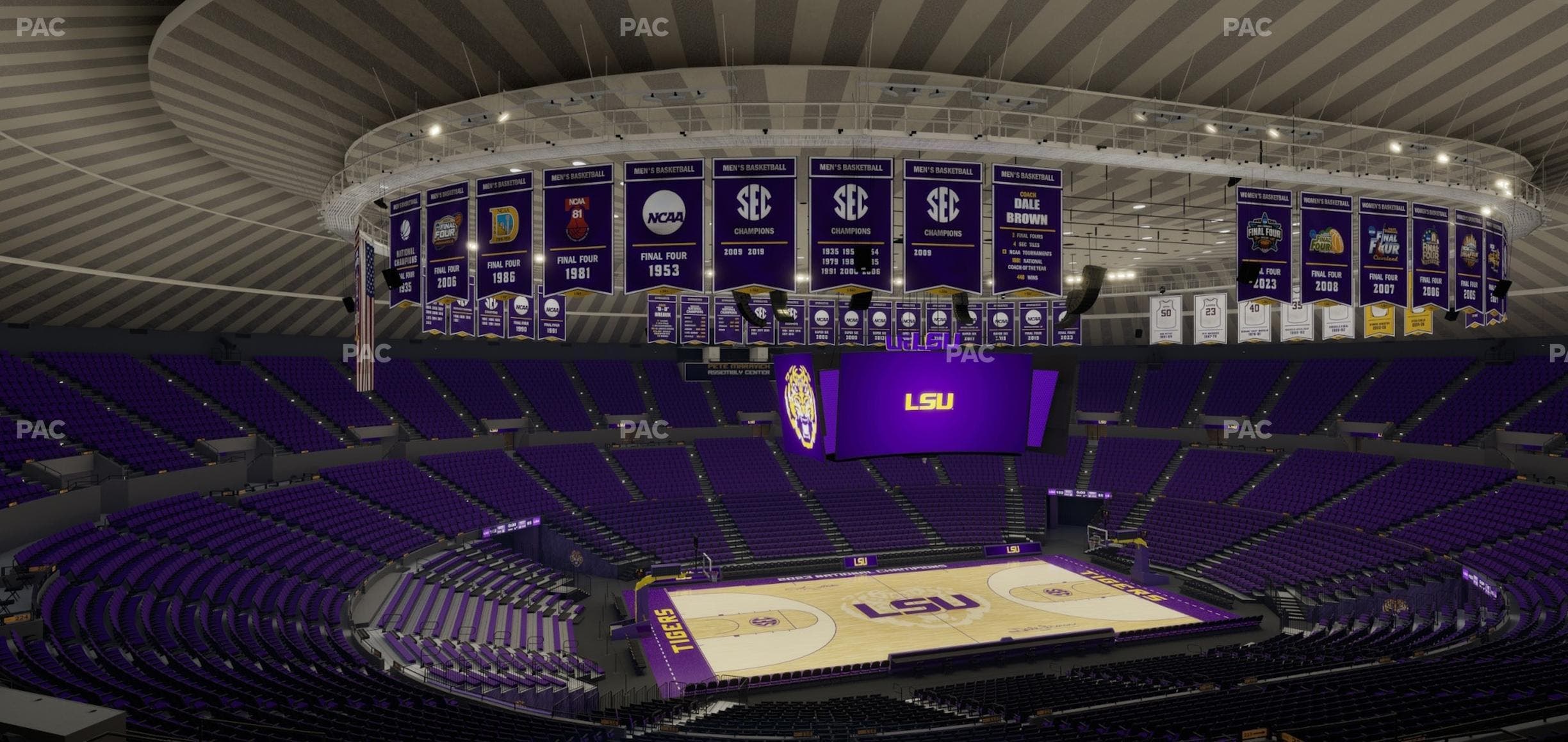 Pete Maravich Assembly Center - Section 331 Seat View
