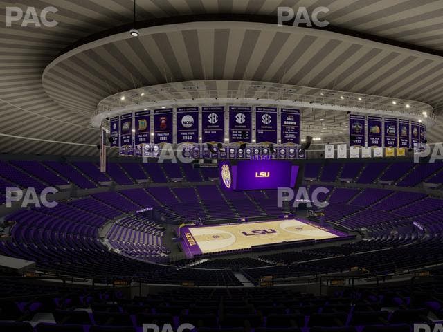 Pete Maravich Assembly Center - Section 331 Seat View Pete Maravich Assembly Center - Section 331 Seat View