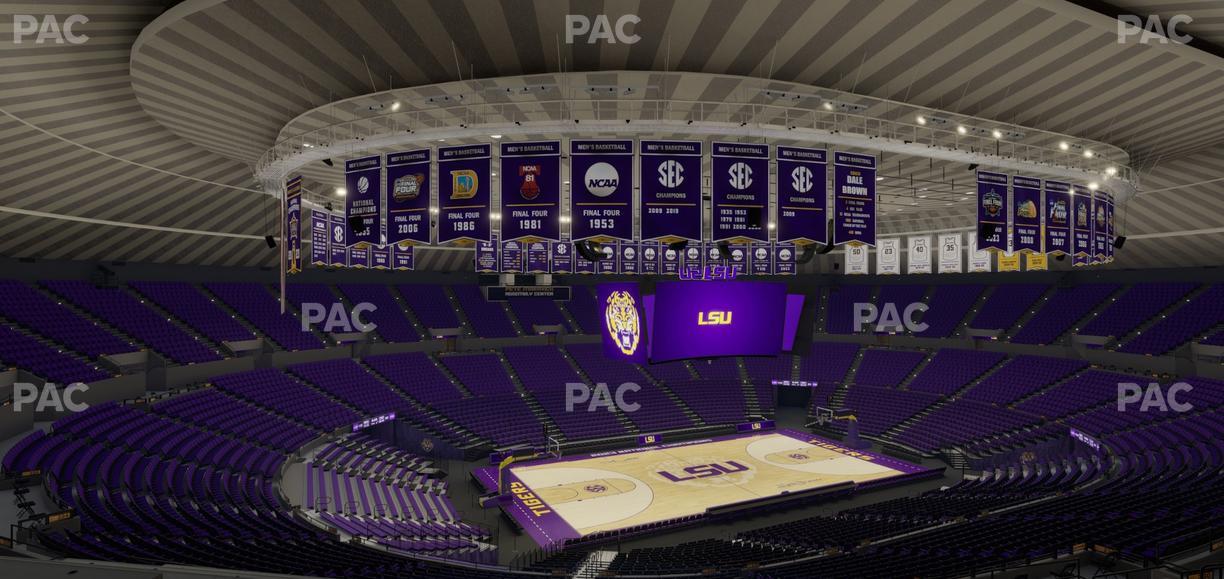 Pete Maravich Assembly Center - Section 332 Seat View