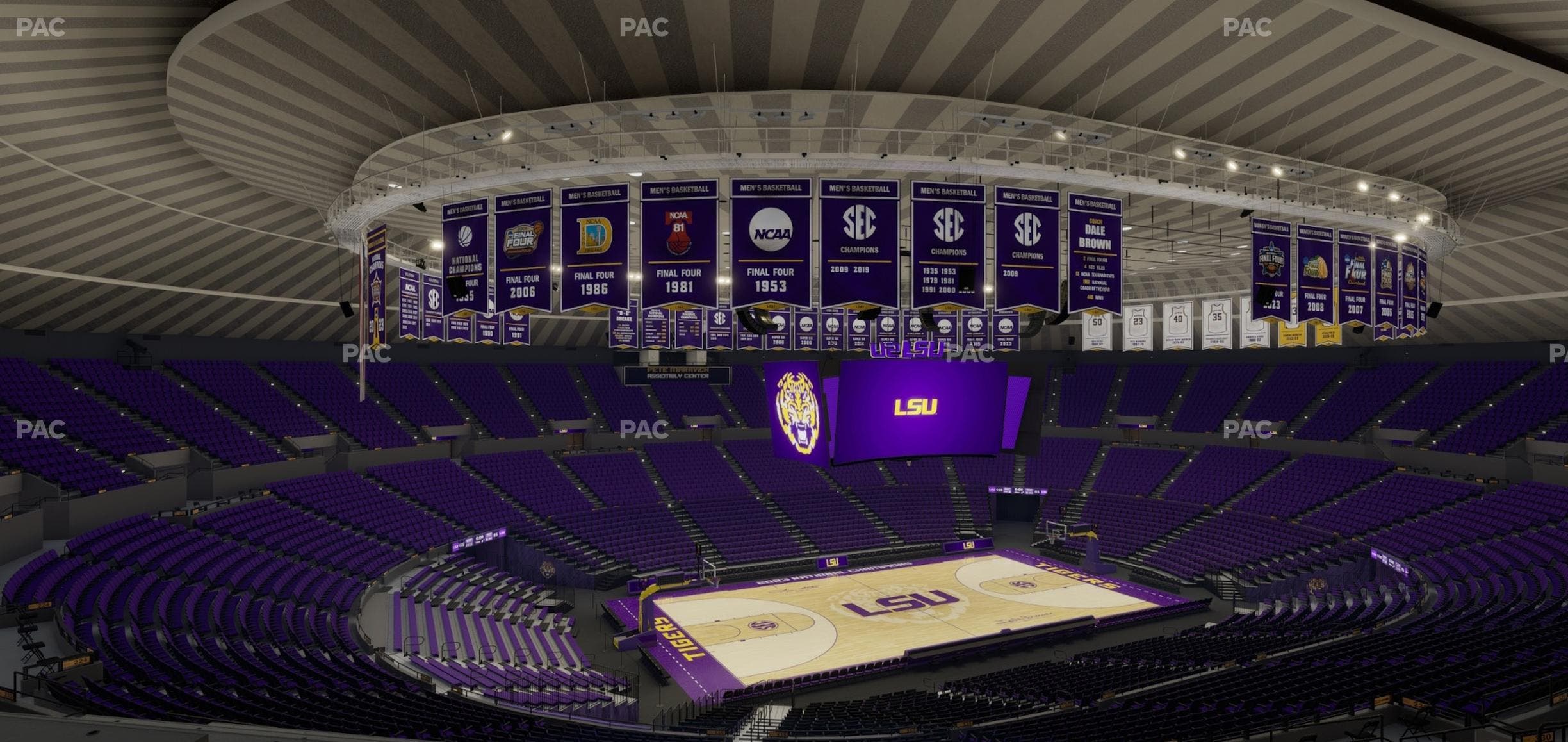 Pete Maravich Assembly Center - Section 332 Seat View