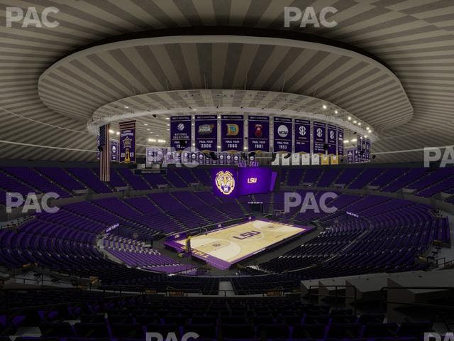 Pete Maravich Assembly Center - Section 334 Seat View Pete Maravich Assembly Center - Section 334 Seat View