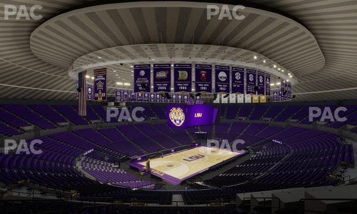 Pete Maravich Assembly Center - Section 334 Seat View