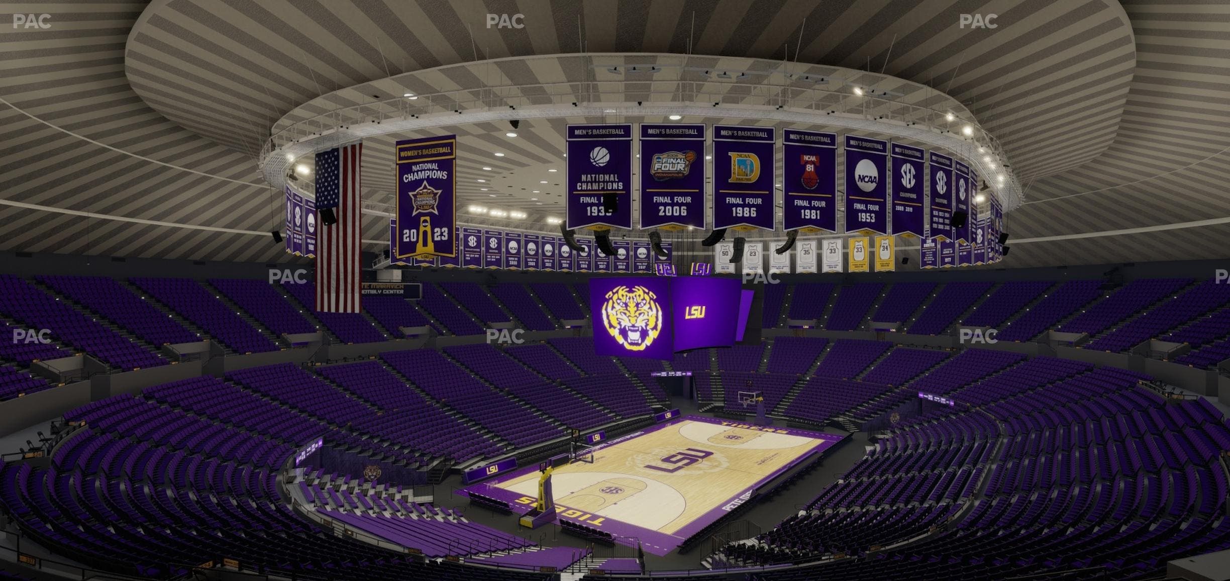 Pete Maravich Assembly Center - Section 335 Seat View