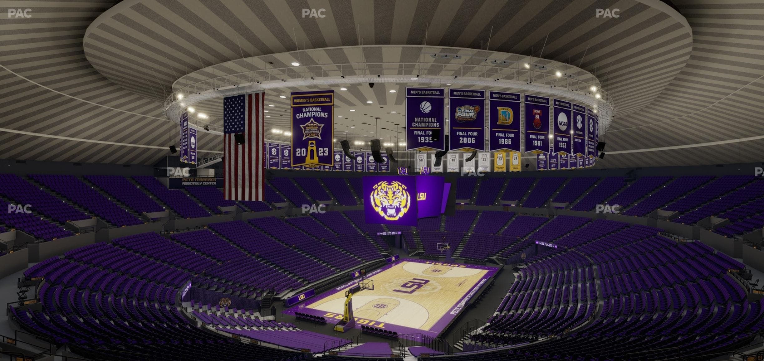 Pete Maravich Assembly Center - Section 336 Seat View