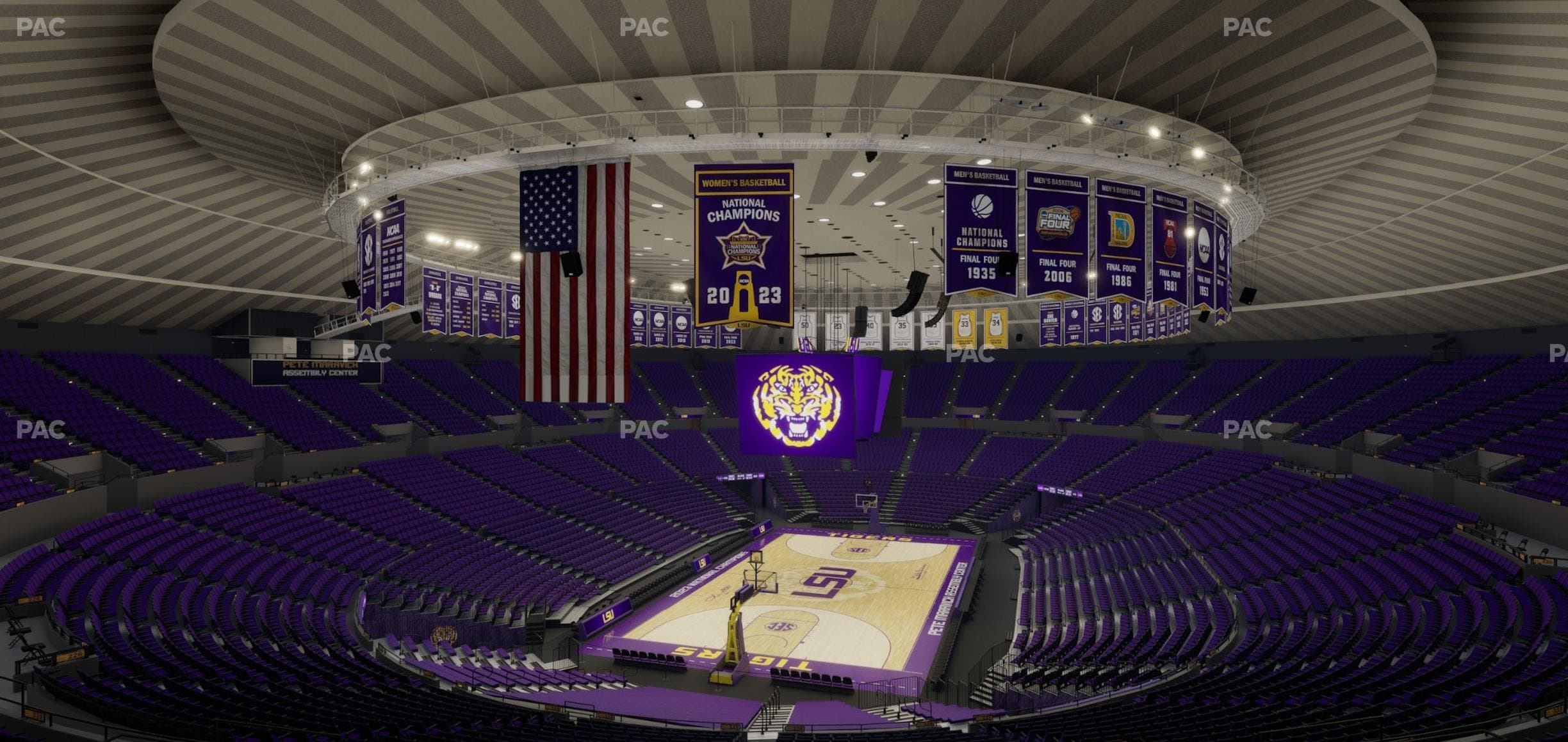 Pete Maravich Assembly Center - Section 337 Seat View