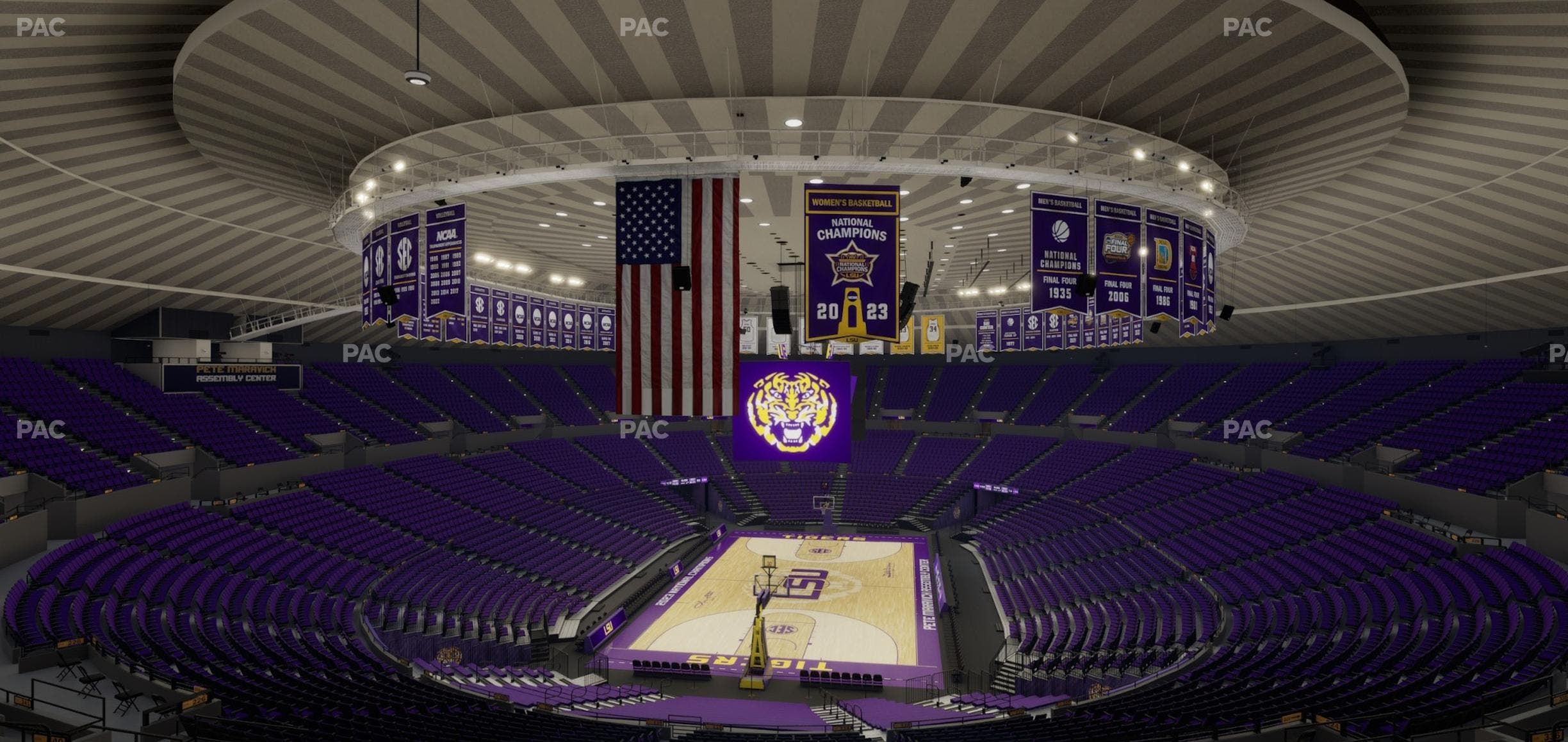 Pete Maravich Assembly Center - Section 338 Seat View