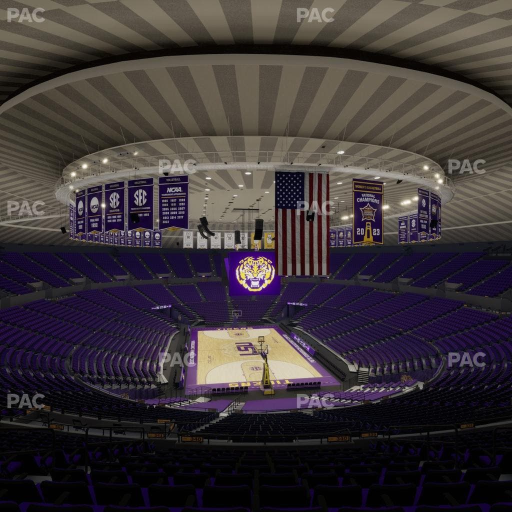 Pete Maravich Assembly Center - Section 340 Seat View