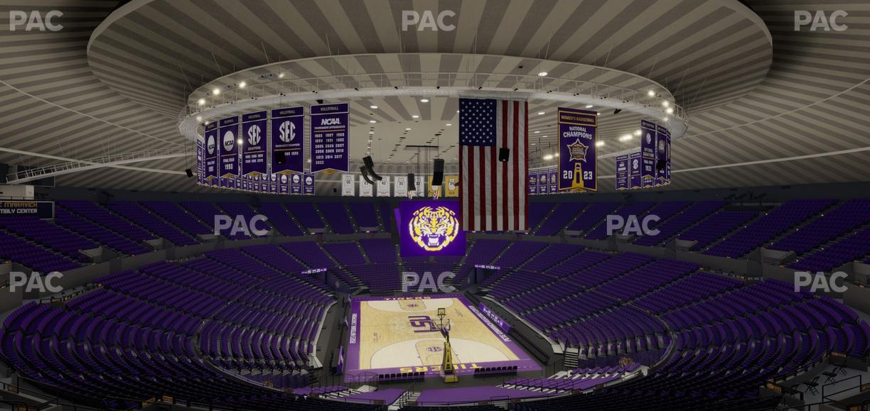 Pete Maravich Assembly Center - Section 340 Seat View