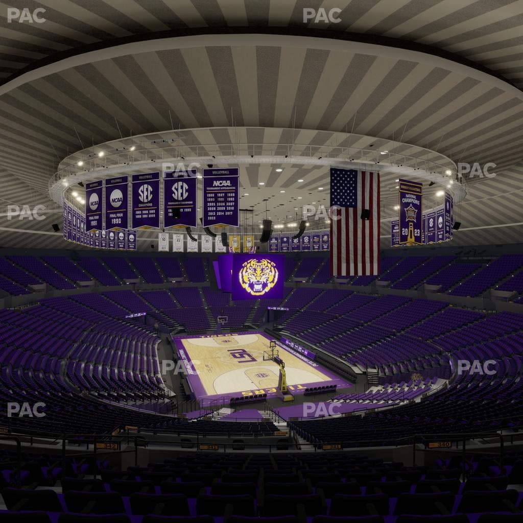 Pete Maravich Assembly Center - Section 341 Seat View