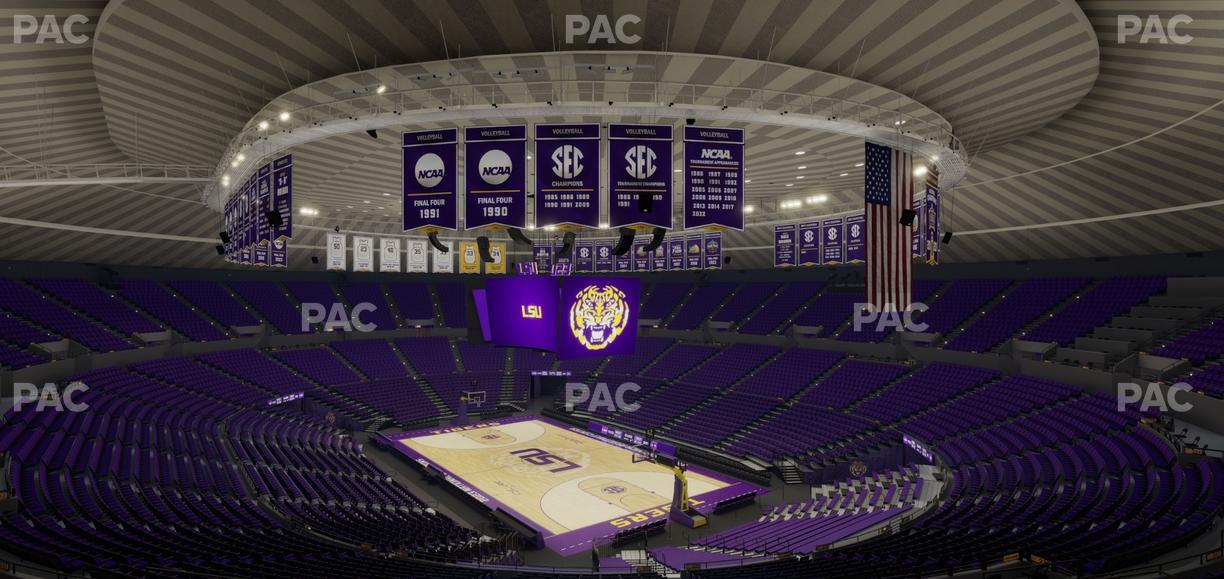 Pete Maravich Assembly Center - Section 343 Seat View