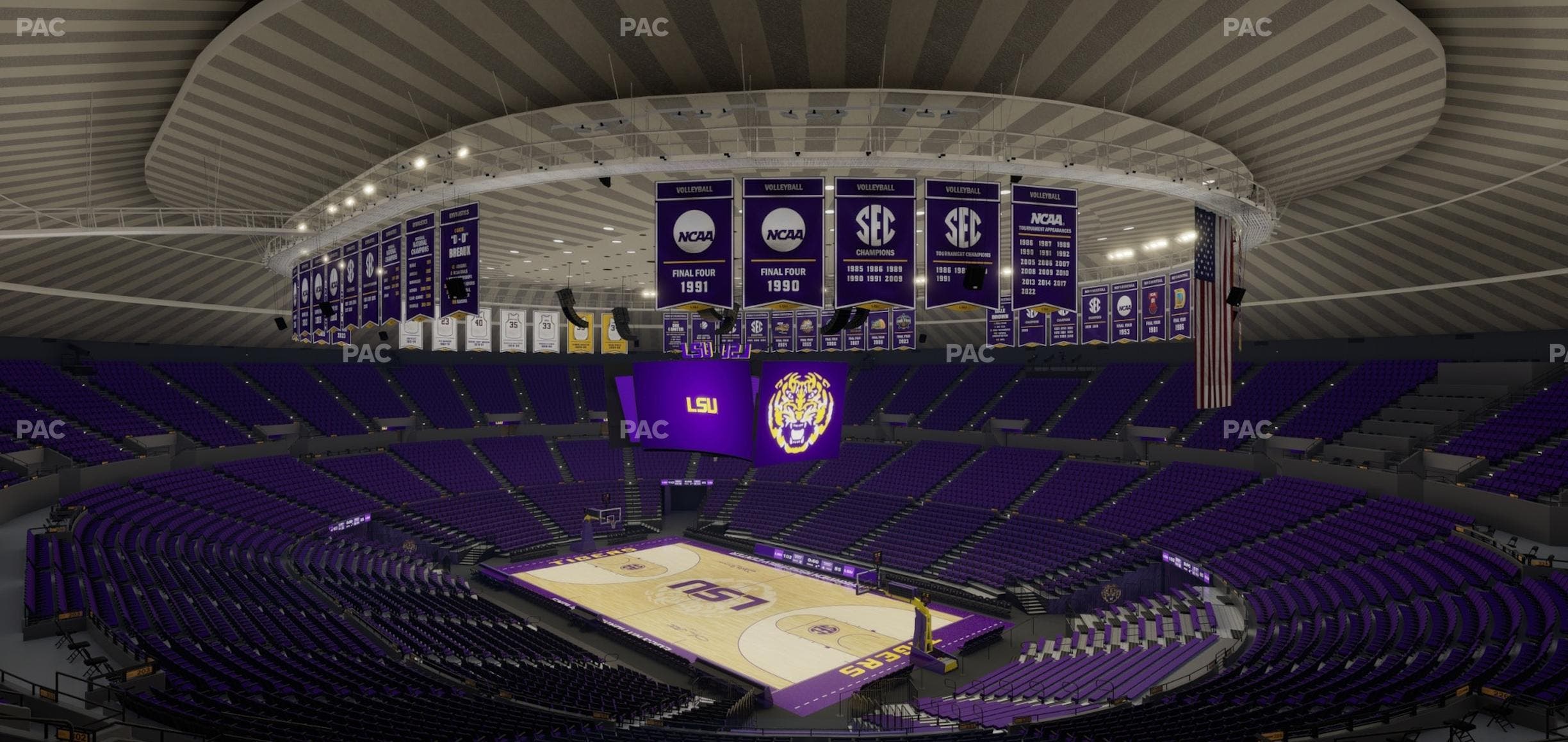Pete Maravich Assembly Center - Section 344 Seat View