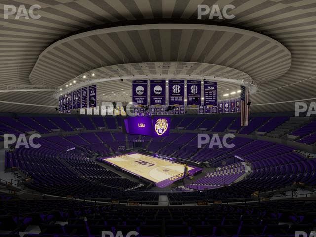 Pete Maravich Assembly Center - Section 344 Seat View Pete Maravich Assembly Center - Section 344 Seat View