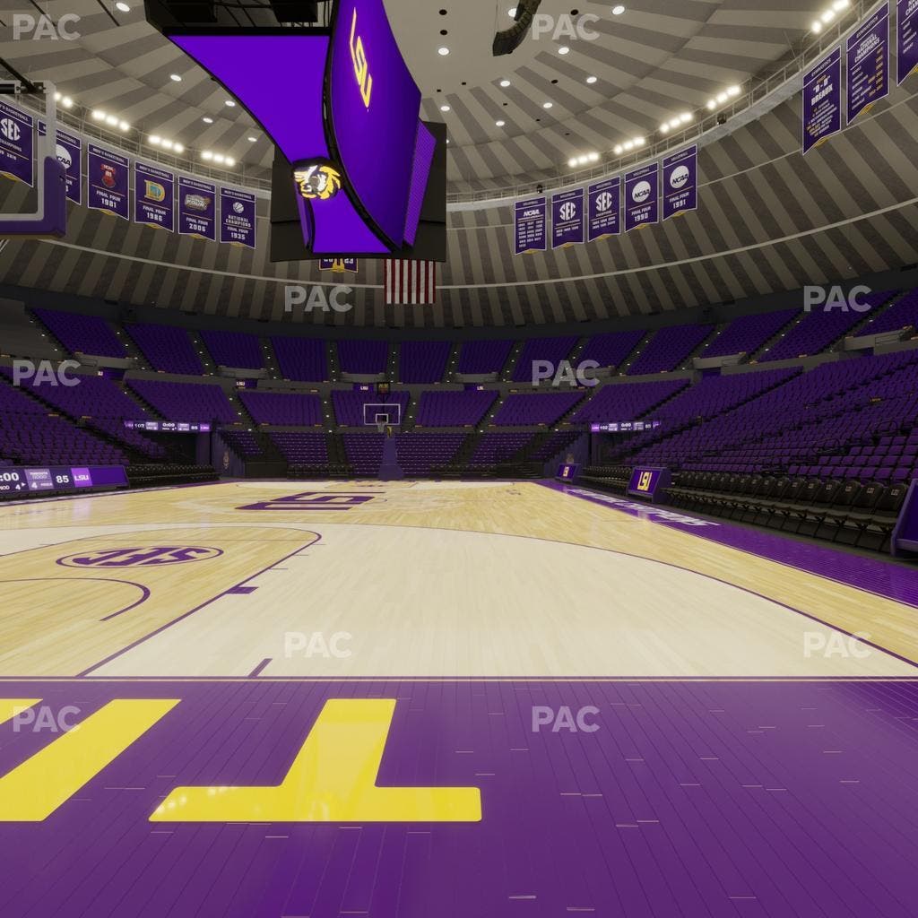 Pete Maravich Assembly Center - Section Floor 2 Seat View