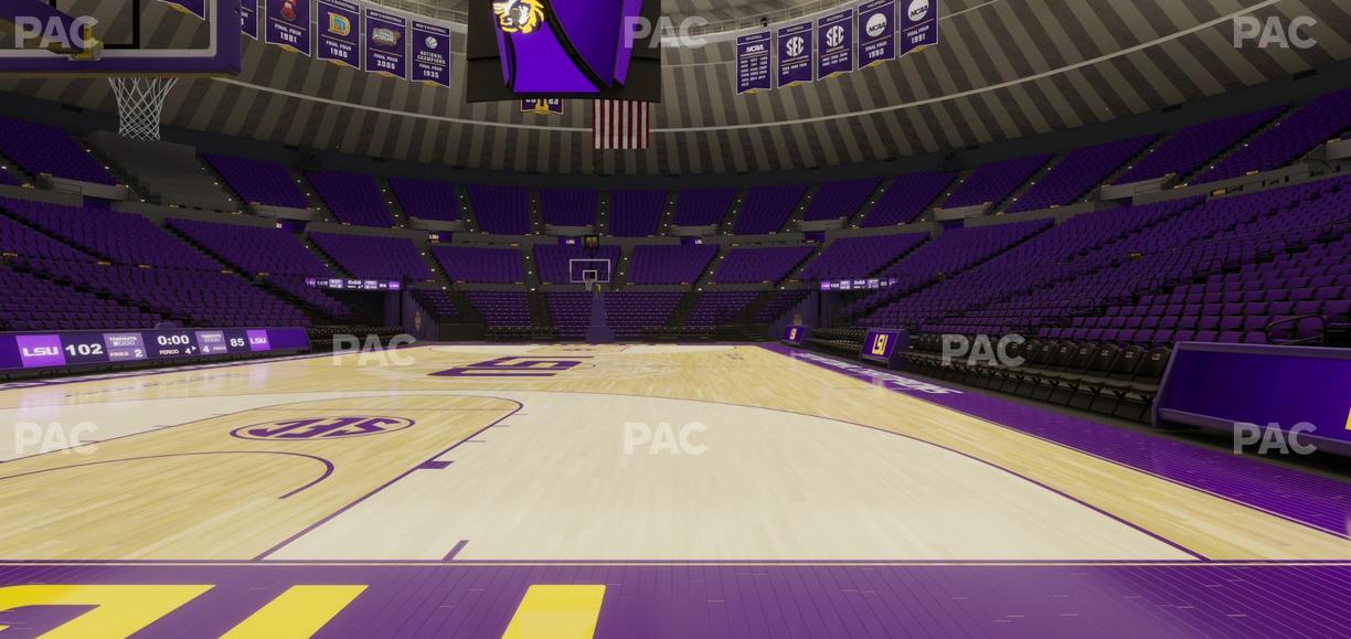 Pete Maravich Assembly Center - Section Floor 2 Seat View