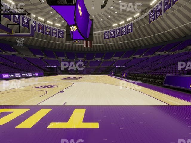Pete Maravich Assembly Center - Section Floor 2 Seat View Pete Maravich Assembly Center - Section Floor 2 Seat View