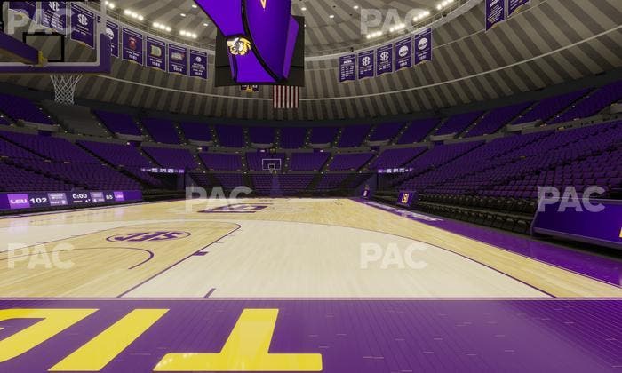 Pete Maravich Assembly Center - Section Floor 2 Seat View