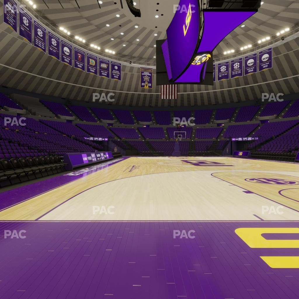 Pete Maravich Assembly Center - Section Floor 3 Seat View