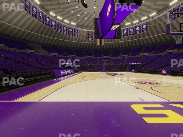 Pete Maravich Assembly Center - Section Floor 3 Seat View Pete Maravich Assembly Center - Section Floor 3 Seat View