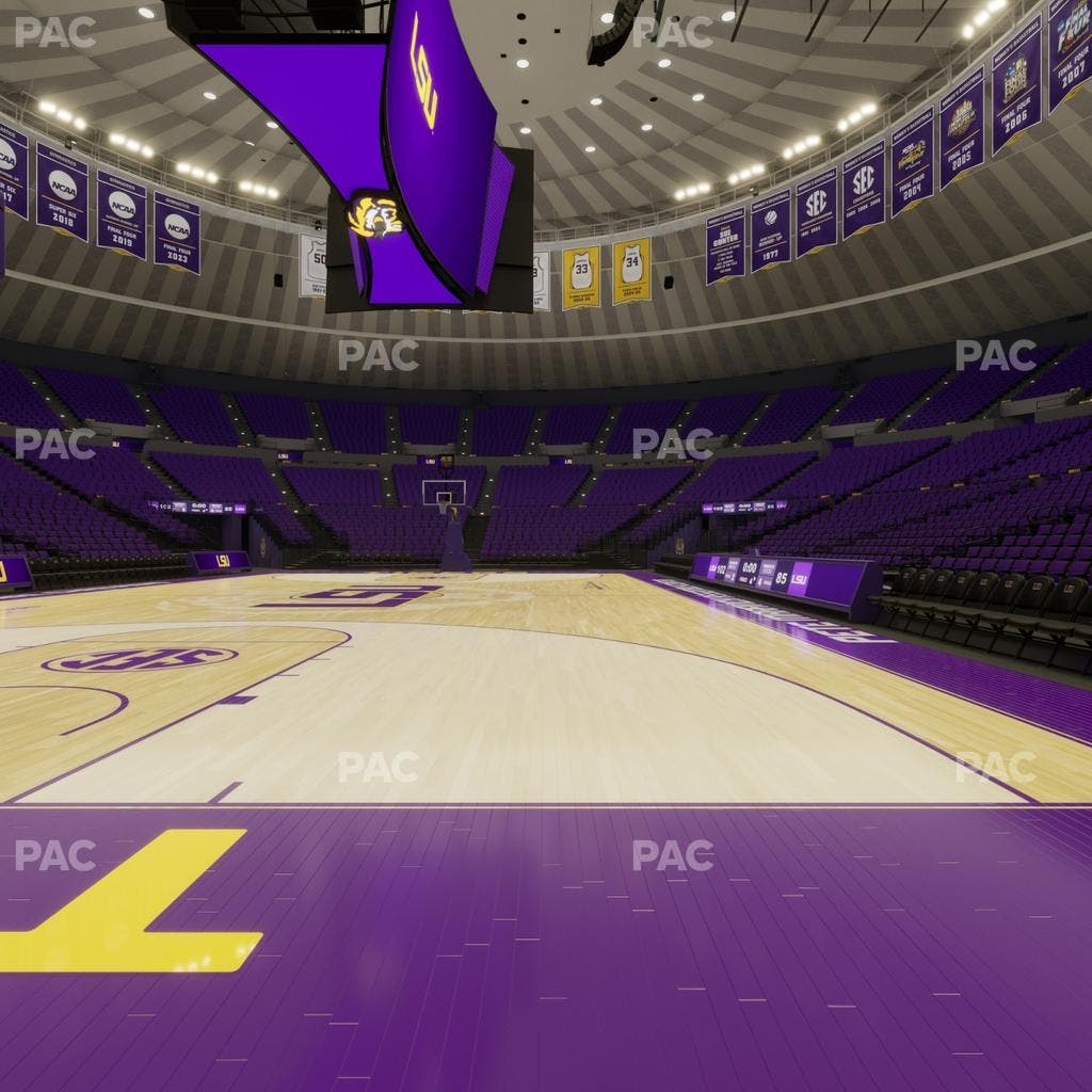 Pete Maravich Assembly Center - Section Floor 4 Seat View