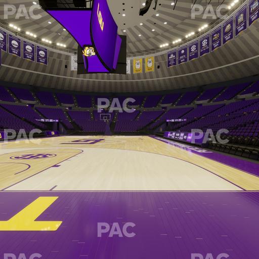 Pete Maravich Assembly Center - Section Floor 4 Seat View