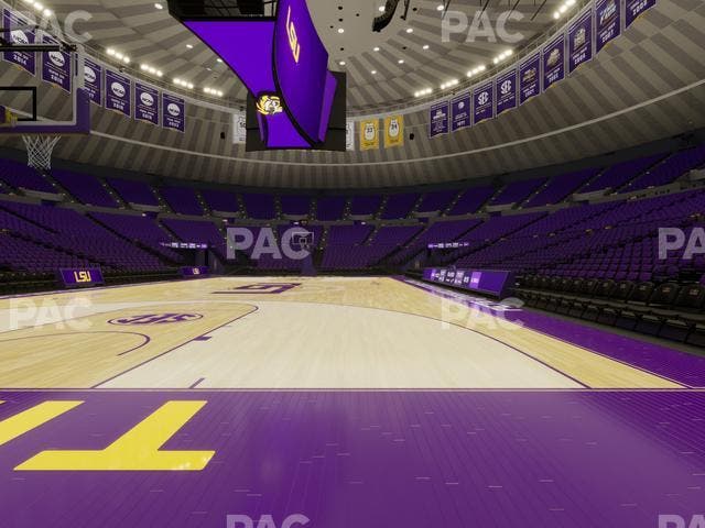 Pete Maravich Assembly Center - Section Floor 4 Seat View Pete Maravich Assembly Center - Section Floor 4 Seat View