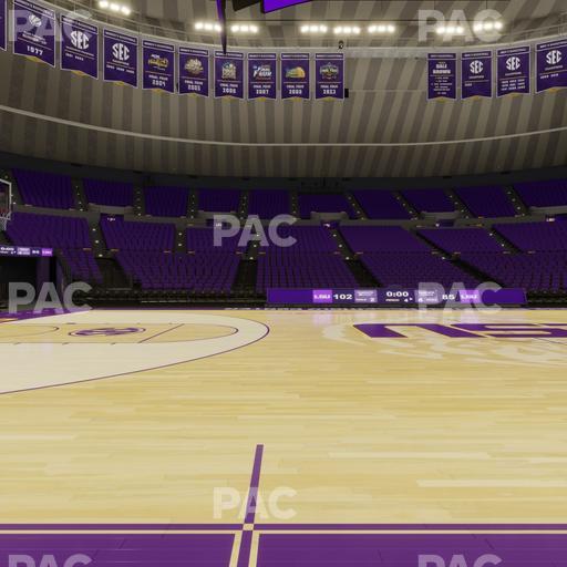 Pete Maravich Assembly Center - Section Floor Seat View