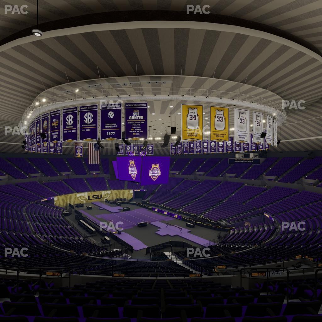 Pete Maravich Assembly Center - Section Ga Seating Seat View