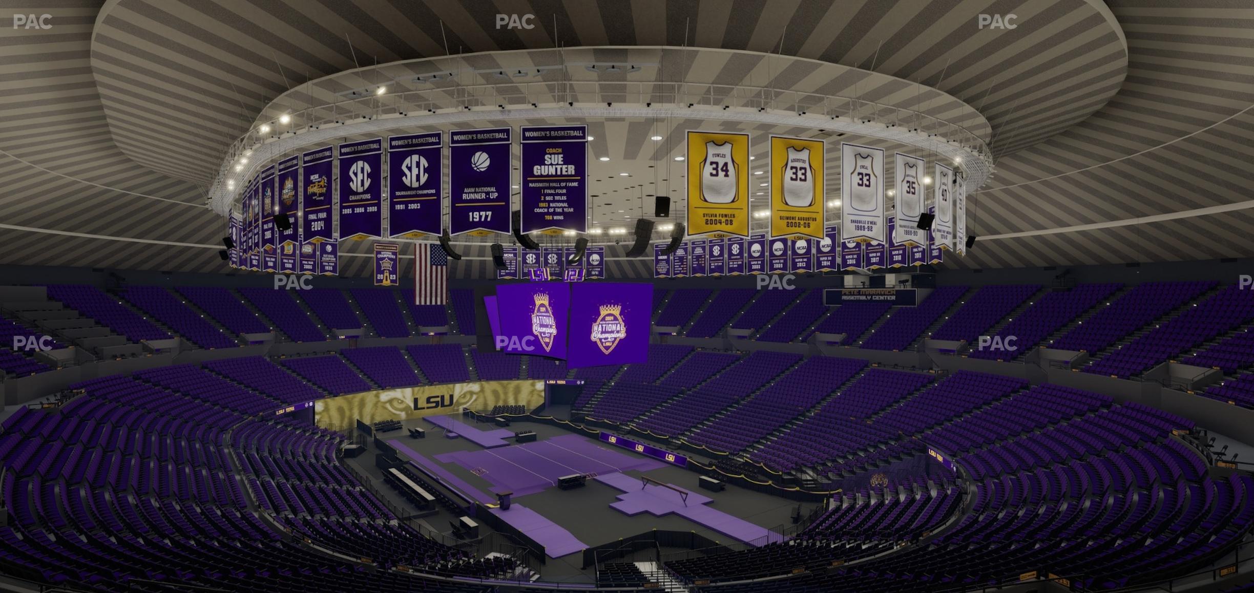 Pete Maravich Assembly Center - Section Ga Seating Seat View