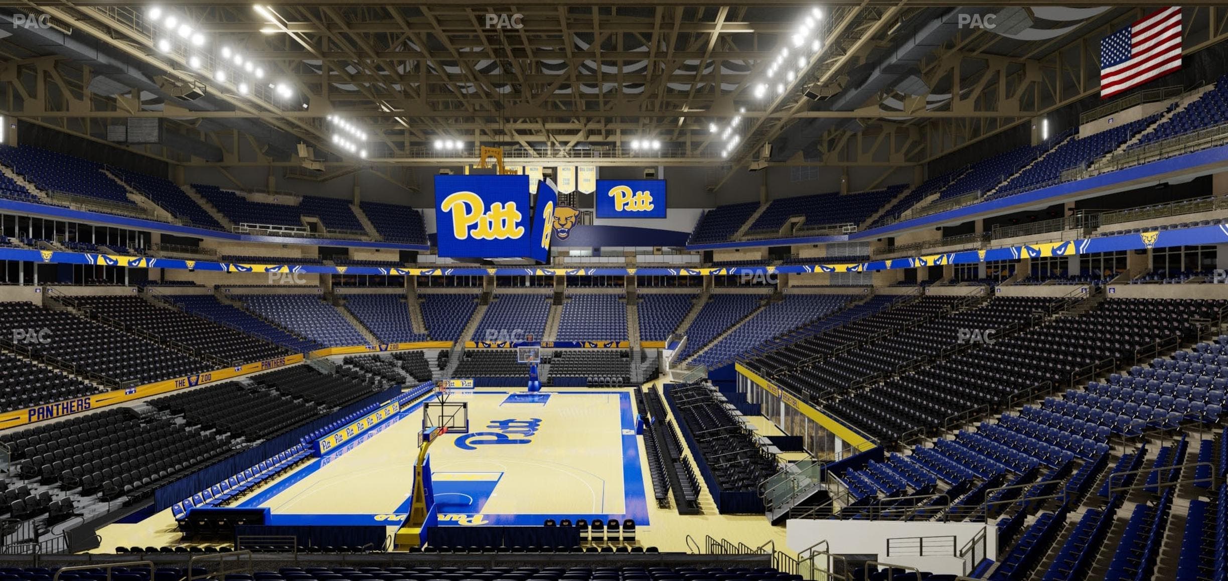 Petersen Events Center - Section 101 Seat View