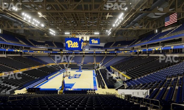 Petersen Events Center - Section 101 Seat View