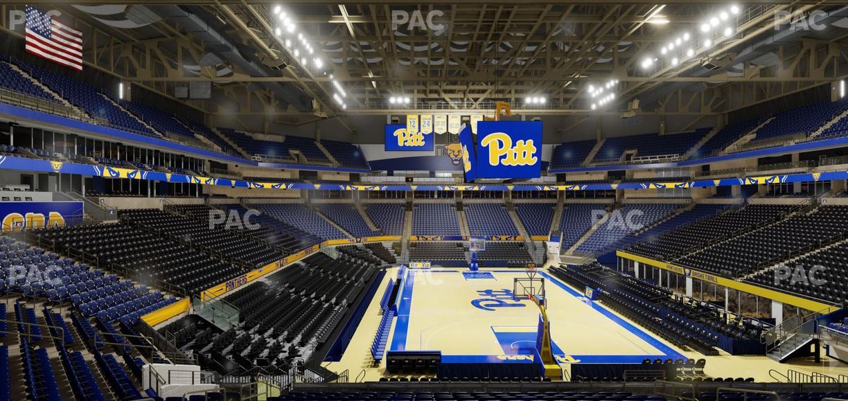 Petersen Events Center - Section 102 Seat View