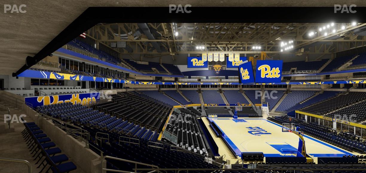 Petersen Events Center - Section 103 Seat View