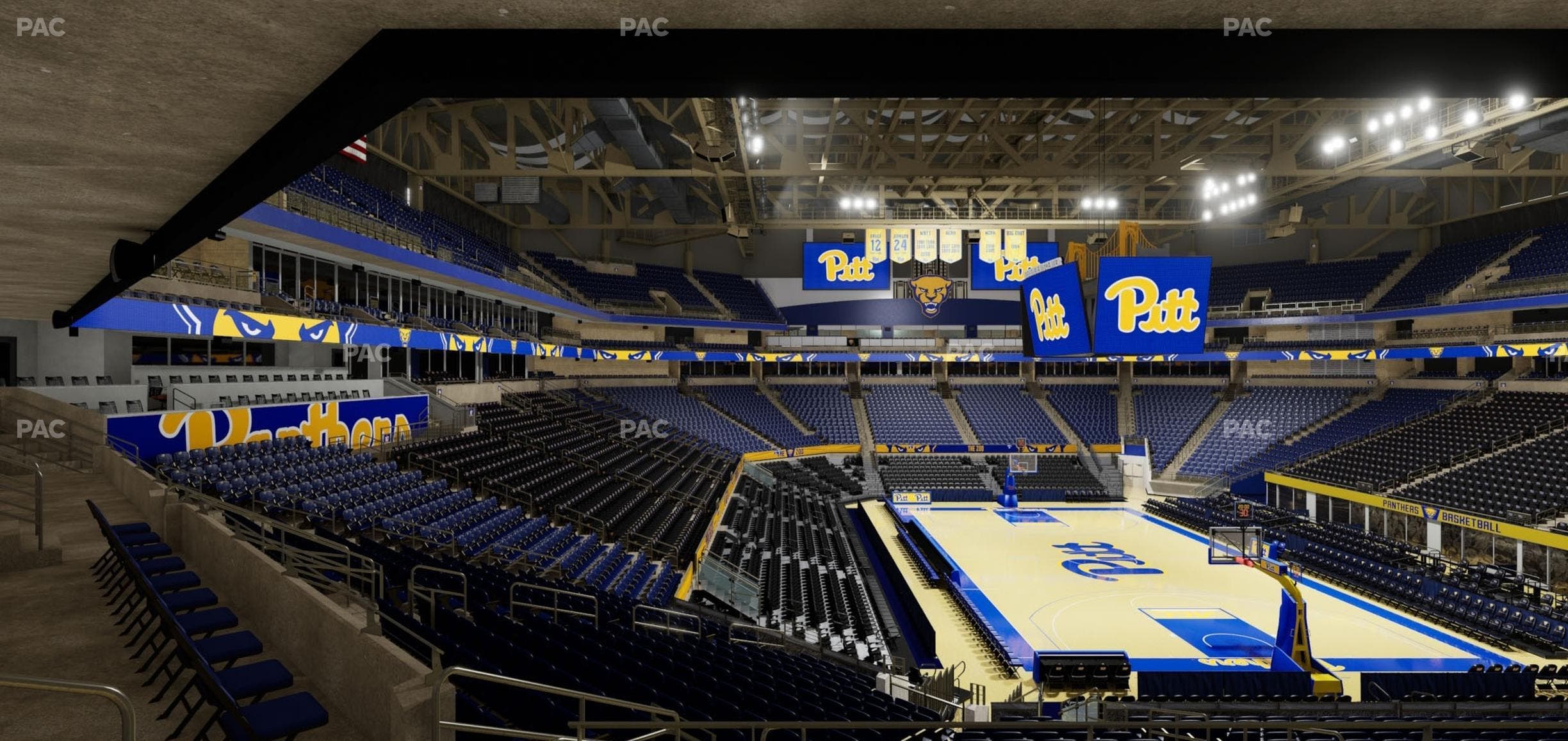 Petersen Events Center - Section 103 Seat View