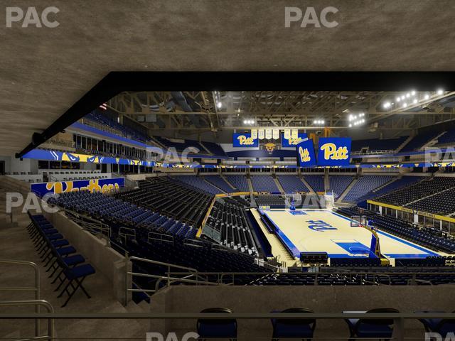 Petersen Events Center - Section 103 Seat View Petersen Events Center - Section 103 Seat View