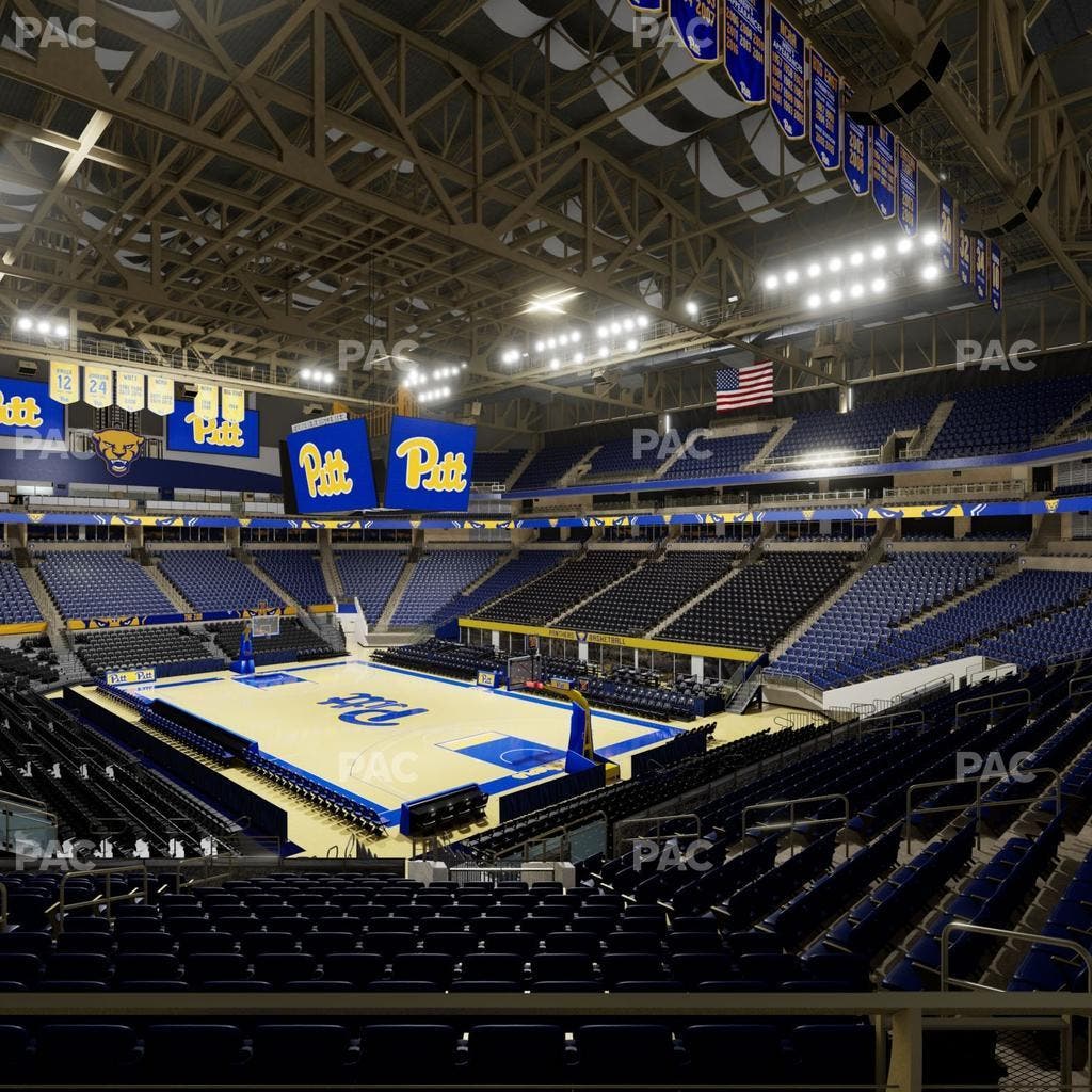 Petersen Events Center - Section 104 Seat View