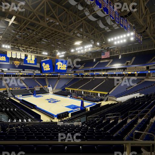 Petersen Events Center - Section 104 Seat View