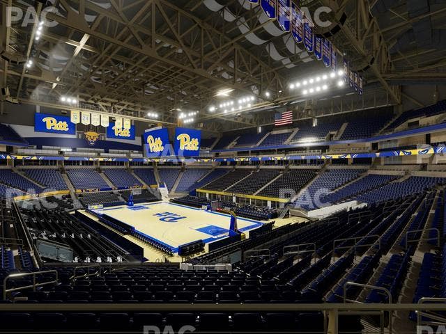 Petersen Events Center - Section 104 Seat View