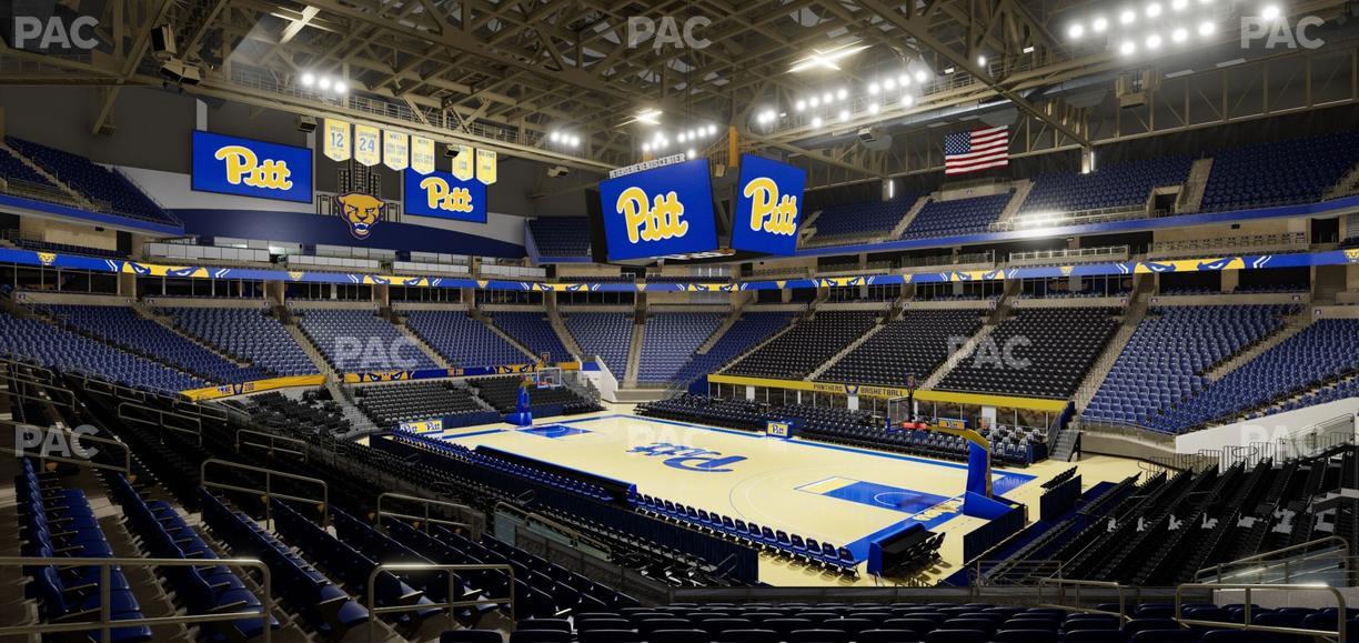 Petersen Events Center - Section 105 Seat View