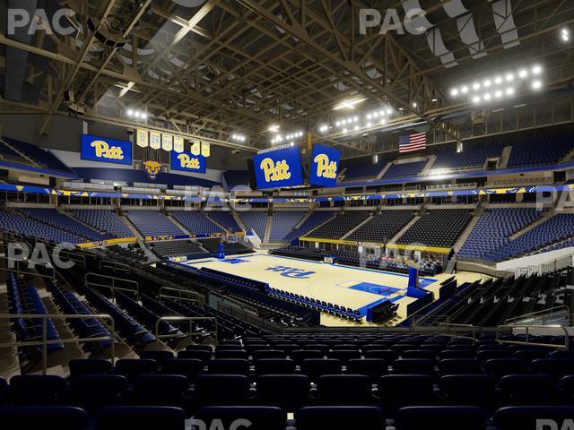 Petersen Events Center - Section 105 Seat View Petersen Events Center - Section 105 Seat View