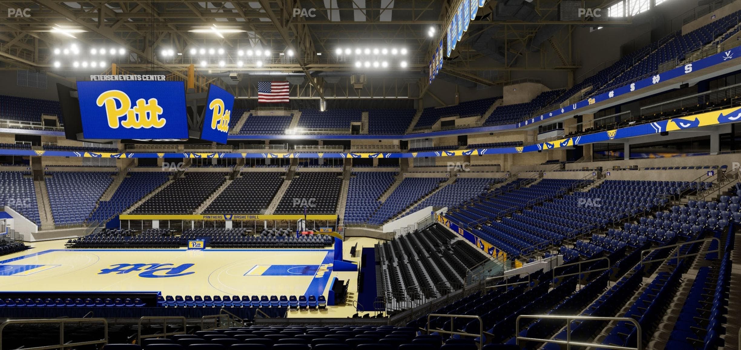 Petersen Events Center - Section 106 Seat View