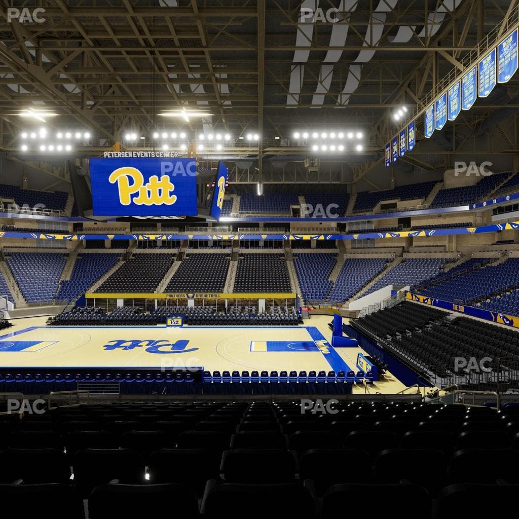 Petersen Events Center - Section 107 Seat View