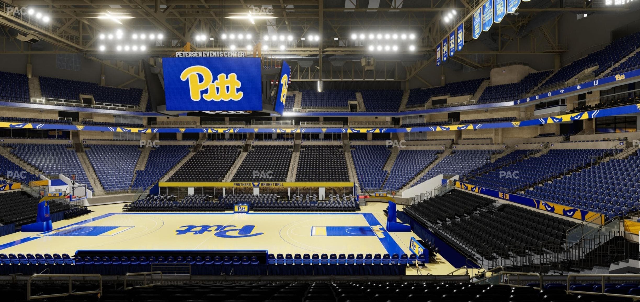 Petersen Events Center - Section 107 Seat View