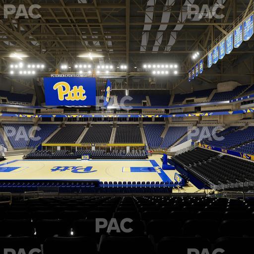 Petersen Events Center - Section 107 Seat View