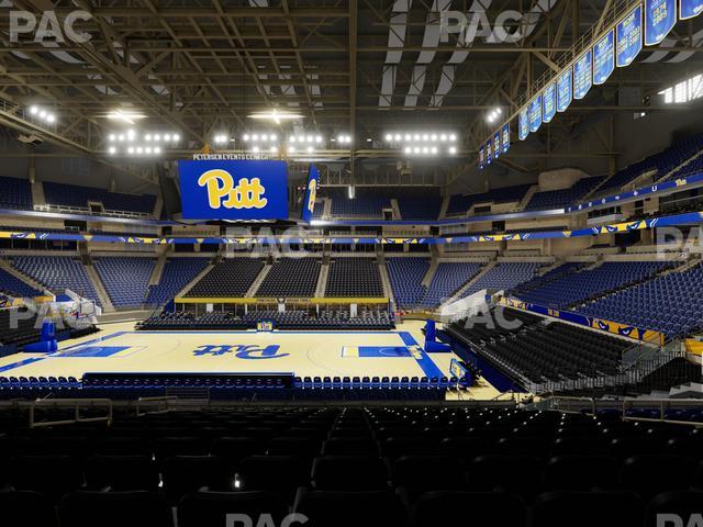 Petersen Events Center - Section 107 Seat View Petersen Events Center - Section 107 Seat View