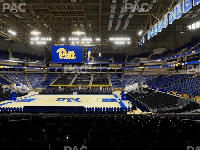Petersen Events Center - Section 107 Seat View