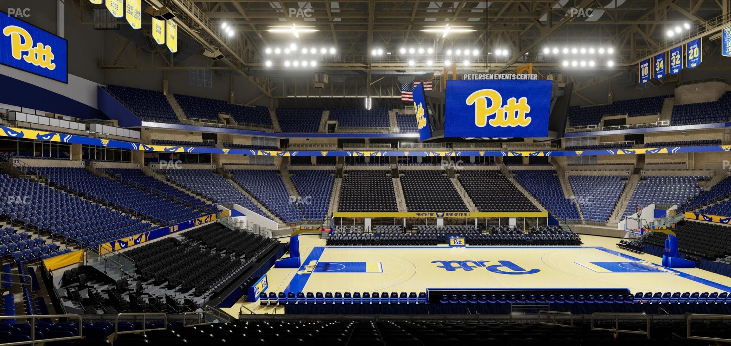 Petersen Events Center - Section 109 Seat View