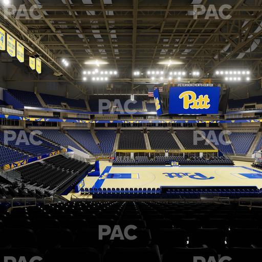 Petersen Events Center - Section 109 Seat View