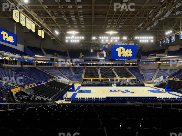 Petersen Events Center - Section 109 Seat View Petersen Events Center - Section 109 Seat View