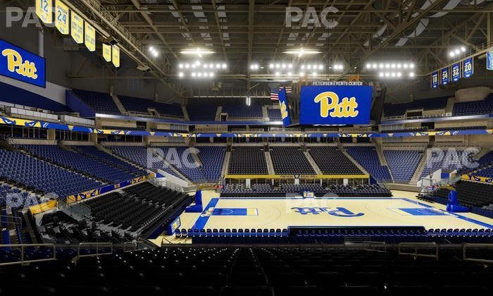 Petersen Events Center - Section 109 Seat View