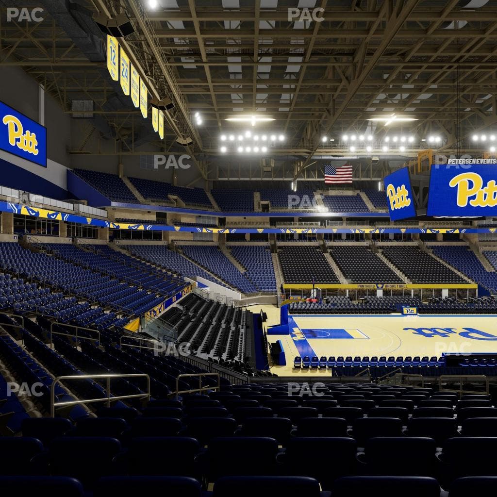 Petersen Events Center - Section 110 Seat View